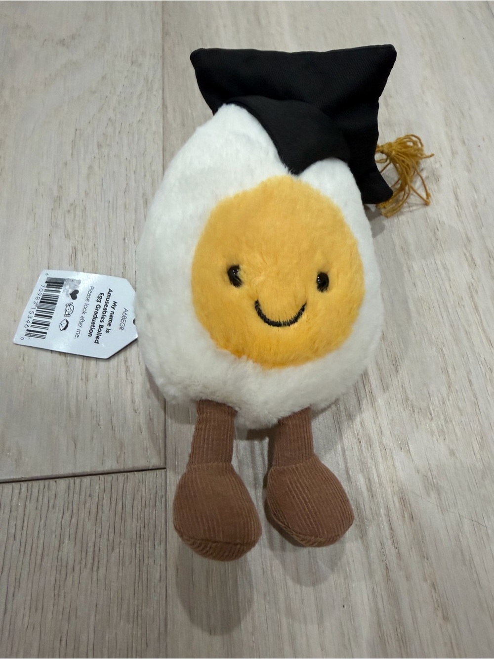 Jellycat Amuseables Boiled Egg Graduation